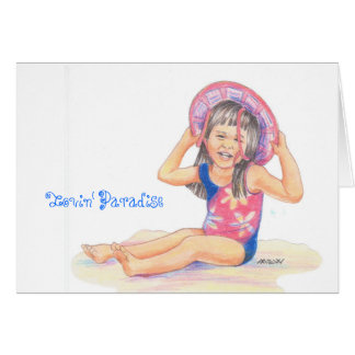 Little Hawaiian Beach Girl, Lovin' Paradise Cards