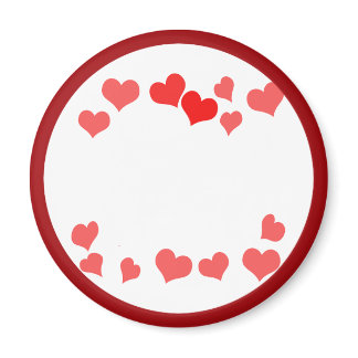 Little Hearts - Add Your Message Magnet