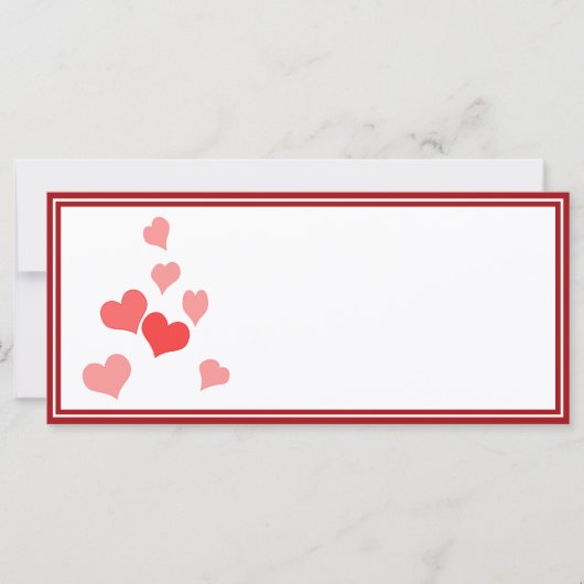 Little Hearts (Add Your Text & Background Color) (Front)