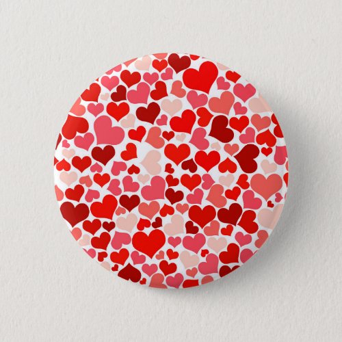 Little Hearts Illustration Button