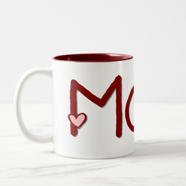 Little Hearts Mom Mug (Left)