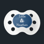 Little Heathen Pacifier<br><div class="desc">This design features traditional Asatru symbolism.</div>