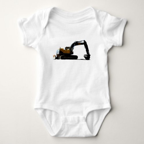Little Heavy Equipment Operator Baby Bodysuit