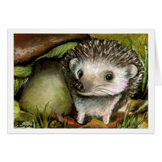 Little hedgehog cards (Front Horizontal)