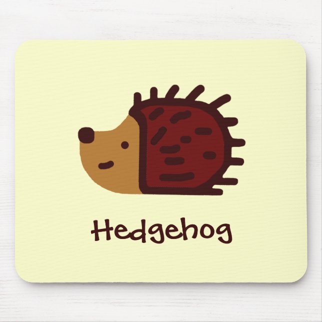 Little Hedgehog! Mouse Pad (Front)
