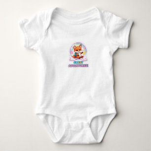 Little Hero Adventure - Cute Anime Superhero Baby  Baby Bodysuit