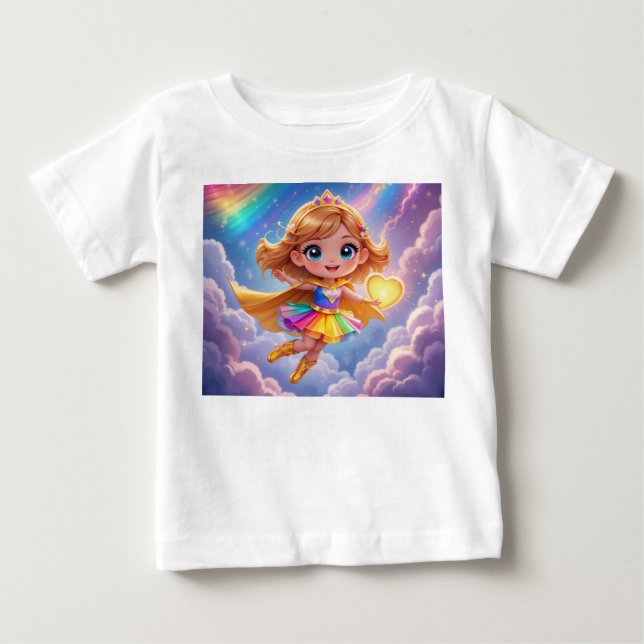 Little Hero, Big Dreams Baby T-Shirt (Front)