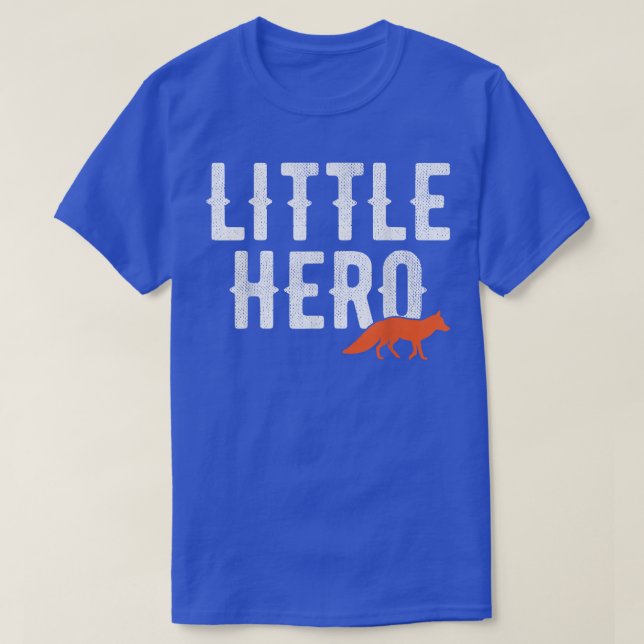 Little HeroCute Animal Fo  T-Shirt (Design Front)