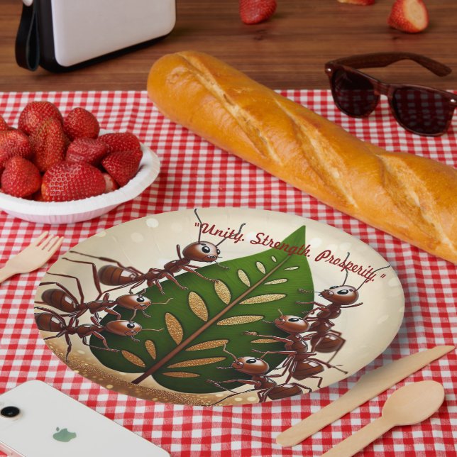 "Little Heroes, Big Task" Paper Plates (Picnic)