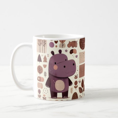 Little Hippo Adventures Coffee Mug