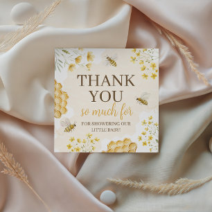 Little Honey Baby Shower Favor Tags