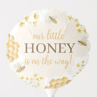 Little Honey Baby Shower Party Balloon