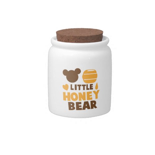 Little Honey Bear with Honey pot cute Candy Jar