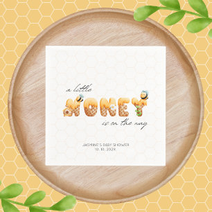 Little Honey Bee Baby Shower Napkins
