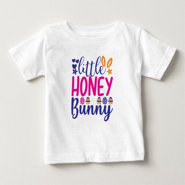 Little Honey Bunny Easter T-Shirt (Front)