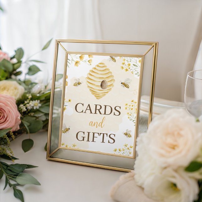 Little Honey Cards and Gifts Table Sign (Creator Uploaded)