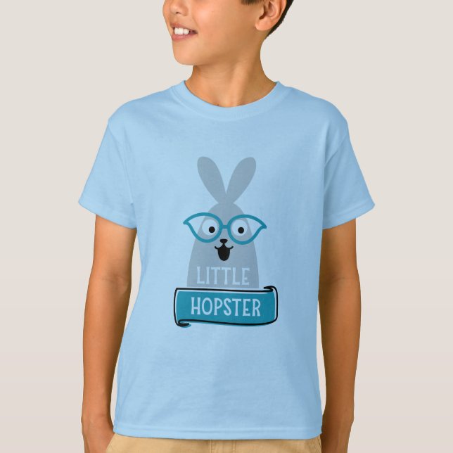 Little Hopster Easter T-Shirt (Front)