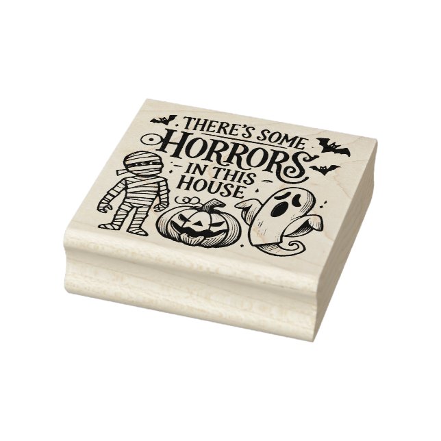 Little Horrors  Rubber Stamp (Stamp)