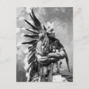 Little Horse, Oglala Sioux, 1890s Postcard