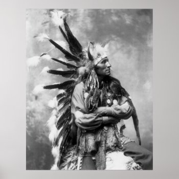 Little Horse  Oglala Sioux  1890s Poster by Photoblog at Zazzle