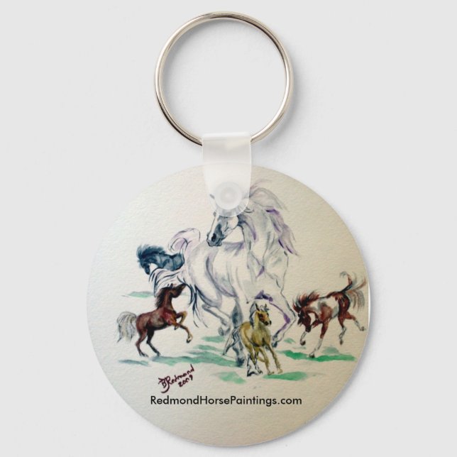 Little Horses Keychain (Front)