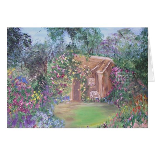 Little House at the End of the Path Cards (Front Horizontal)