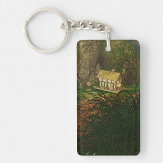 Little House in the Big Woods Acrylic Keychain