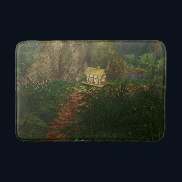 Little House in the Big Woods Bathmat