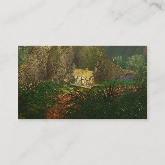 Little House in the Big Woods Bookmarks Business Card (Front)
