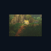 Little House in the Big Woods Canvas Print