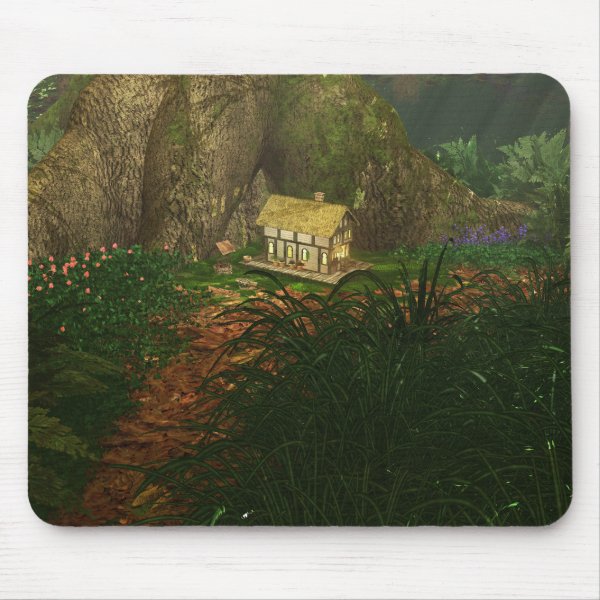 Little House in the Big Woods Mousepad