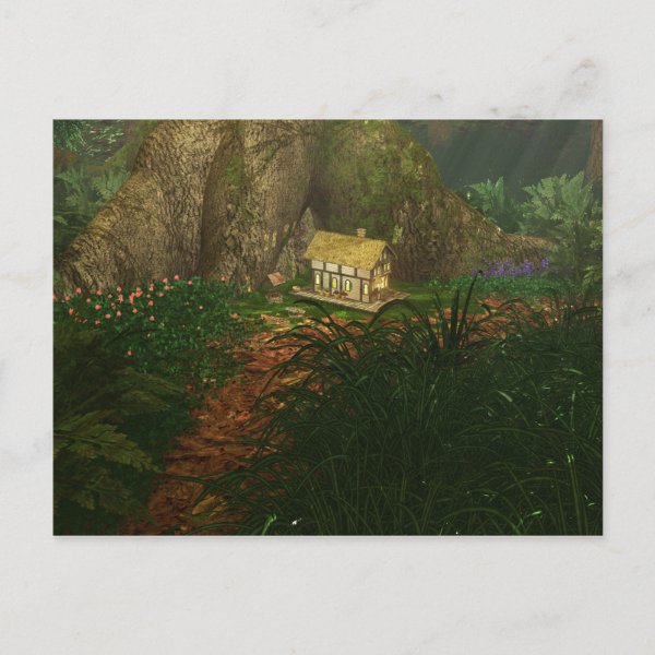 Little House in the Big Woods Postcard