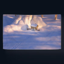 Little House in the Snow Banner