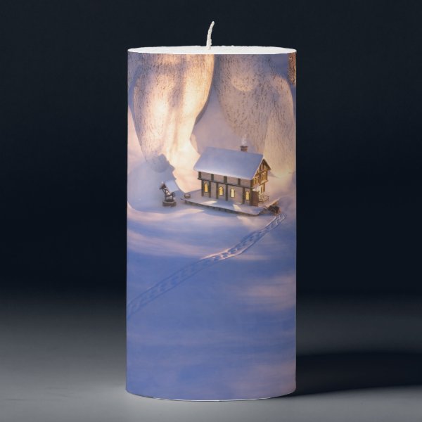 Little House in the Snow Candle