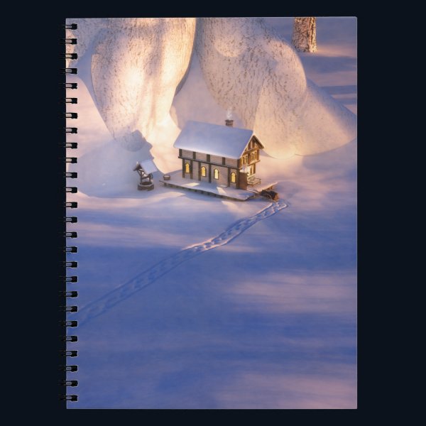 Little House in the Snow Notebook