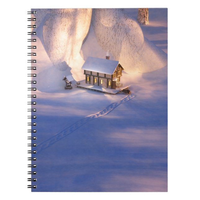 Little House in the Snow Notebook (Front)