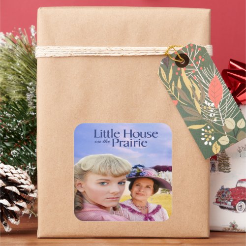 little house on the prairie square sticker