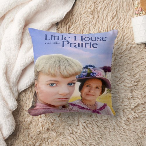 little house on the prairie throw pillow