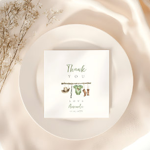 Little Hunter Baby Shower Napkins