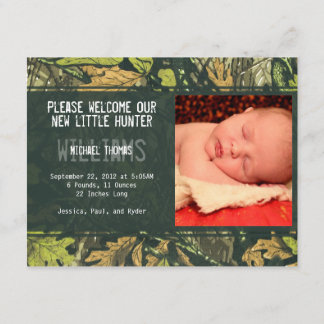 Little Hunter | Birth Announcements
