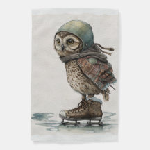 Little Ice Skater Garden Flag