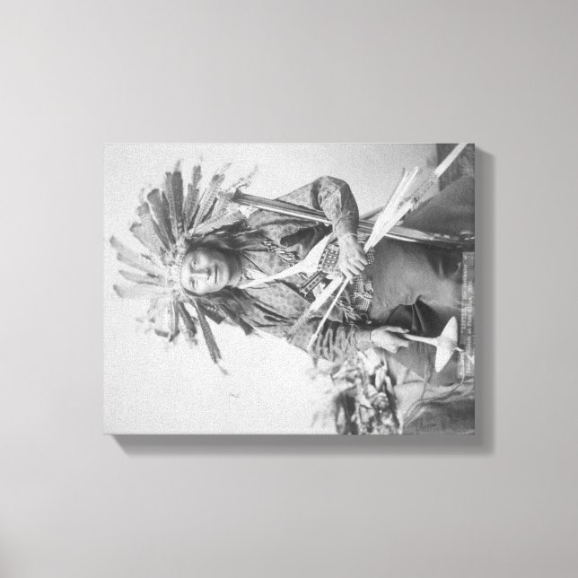 "Little" - Instigator of Indian Revolt at Canvas Print (Front)