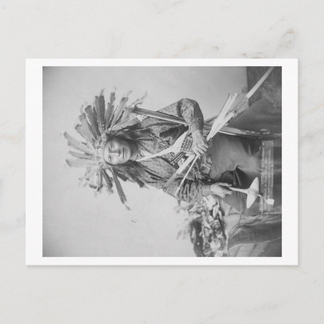 "Little" - Instigator of Indian Revolt at Postcard (Front)