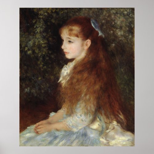 Little Irene by Renoir _ Impressionist Fine Art Poster