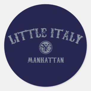 Little Italy Classic Round Sticker