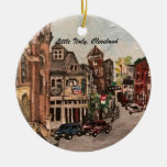 Little Italy, Cleveland, Painting On Ornament at Zazzle