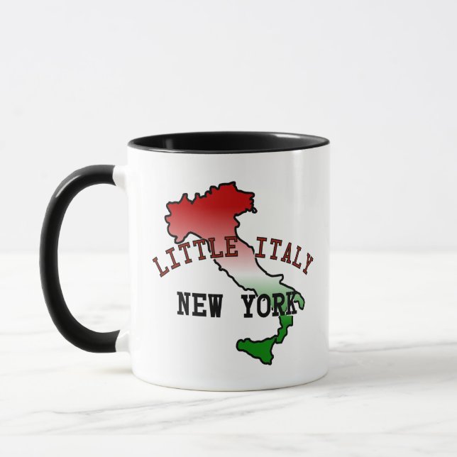Little Italy New York Mug (Left)