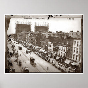 Little Italy NYC Photograph (1908) Poster