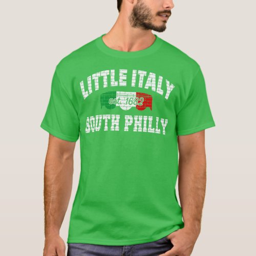 Little Italy Philadelphia South Philly Italian Her T_Shirt