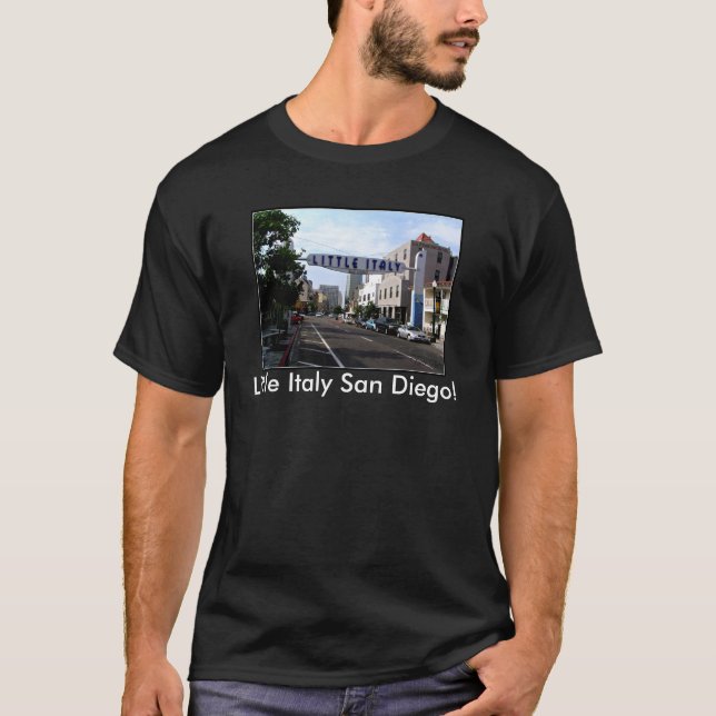 Little Italy San Diego T-shirt (Front)